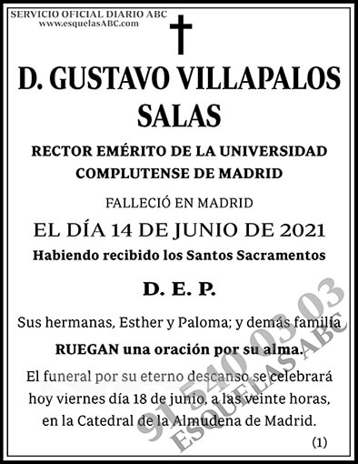 Gustavo Villapalos Salas