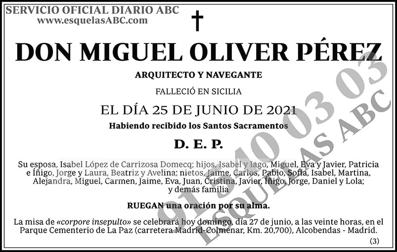 Miguel Oliver Pérez