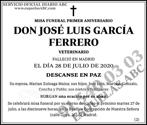 José Luis García Ferrero