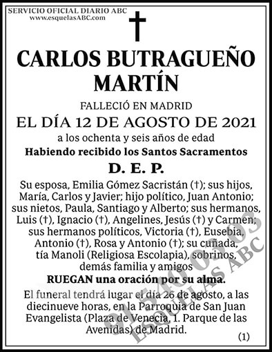 Carlos Butragueño Martín
