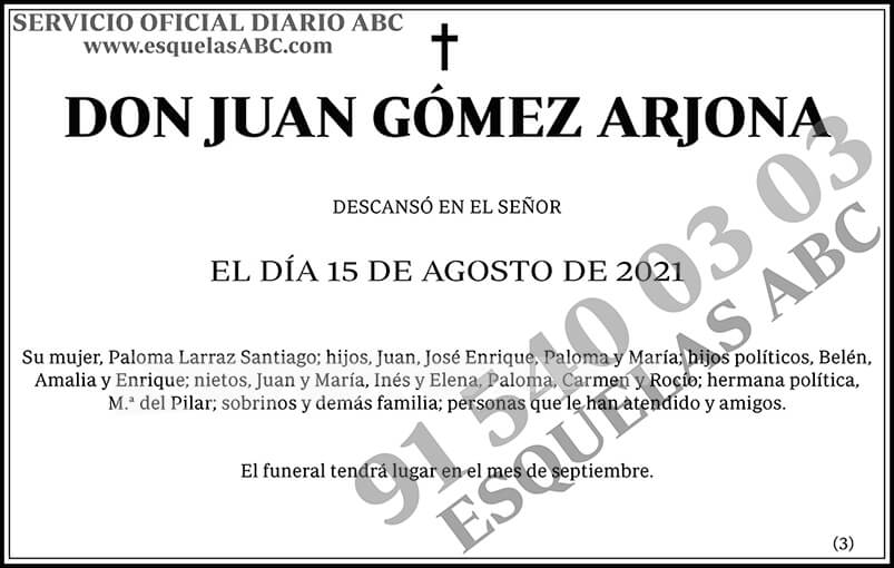 Juan Gómez Arjona