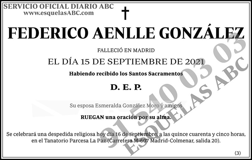 Federico Aenlle González