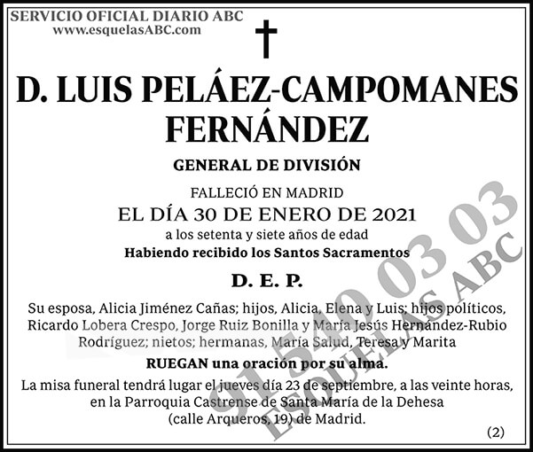 Luis Peláez-Campomanes Fernández