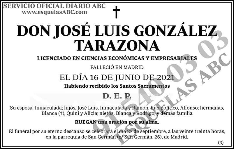 José Luis González Tarazona