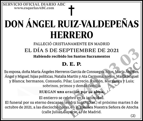 Ángel Ruiz-Valdepeñas Herrero