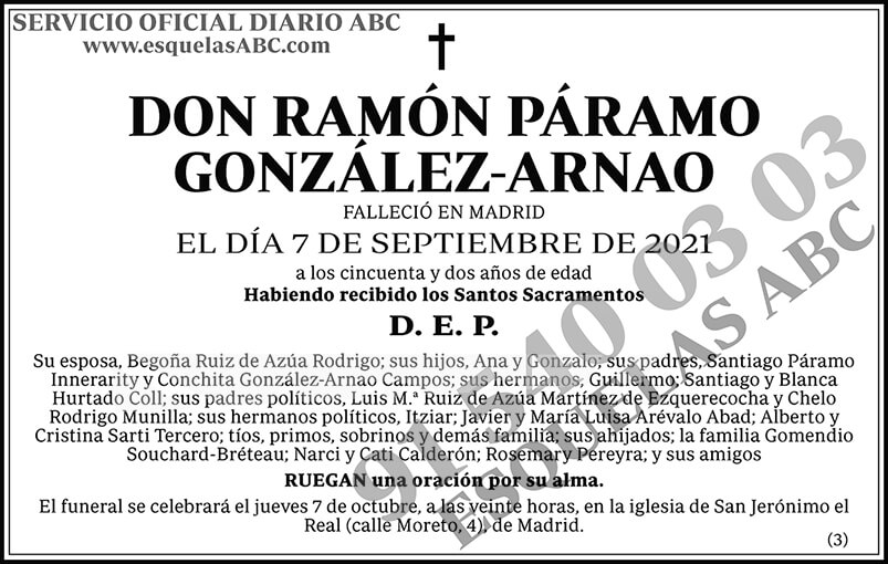 Ramón Páramo González-Arnao