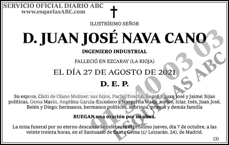 Juan José Nava Cano