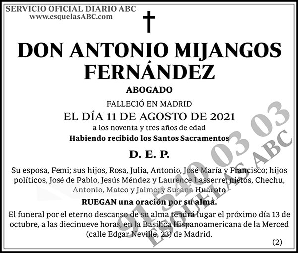 Antonio Mijangos Fernández