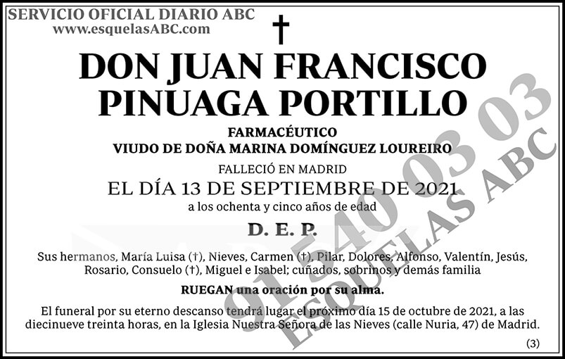 Juan Francisco Pinuaga Portillo