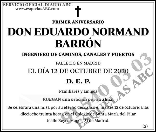 Eduardo Normand Barrón
