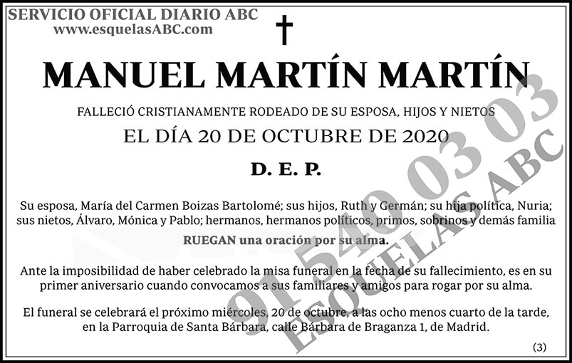 Manuel Martín Martín