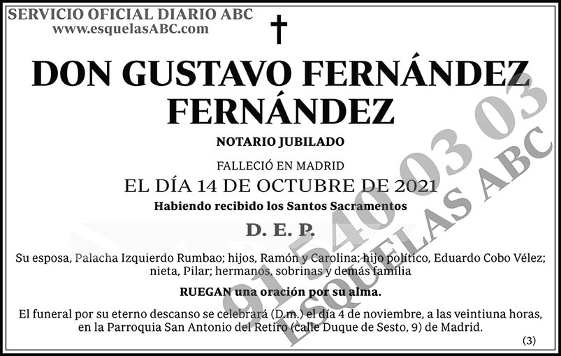 Gustavo Fernández Fernández