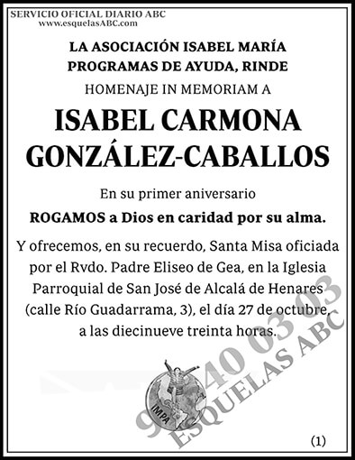 Isabel Carmona González-Caballos