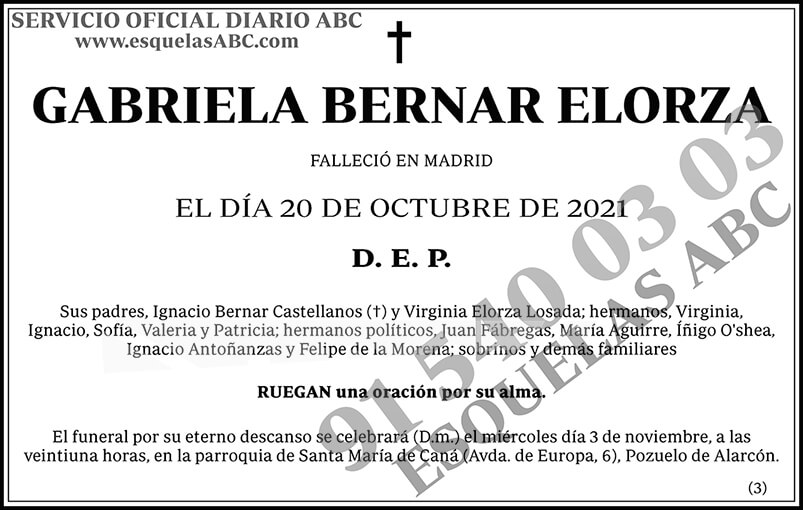 Gabriela Bernar Elorza