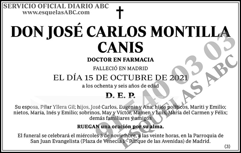 José Carlos Montilla Canis