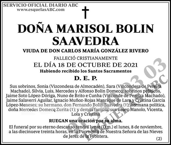 Marisol Bolin Saavedra