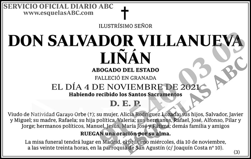 Salvador Villanueva Liñán
