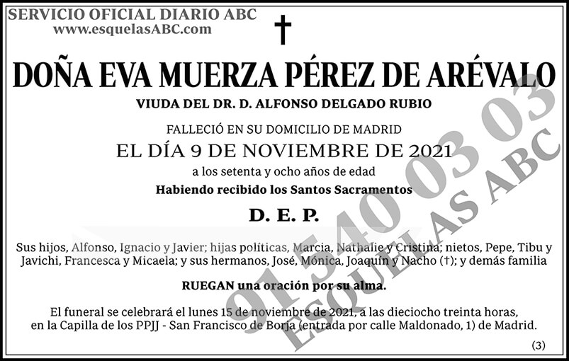Eva Muerza Pérez de Arévalo