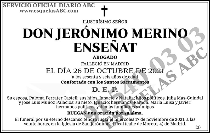 Jerónimo Merino Enseñat