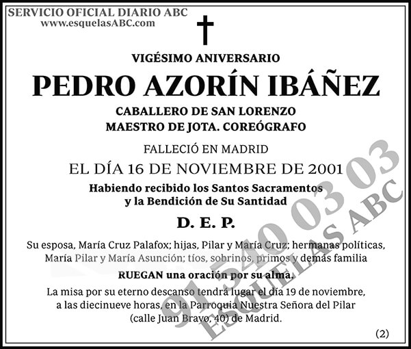 Pedro Azorín Ibáñez