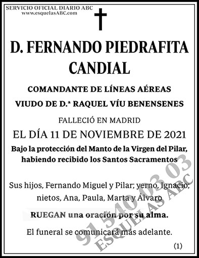 Fernando Piedrafita Candial