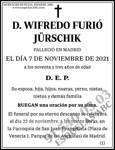 Wilfredo Furió Jürschik
