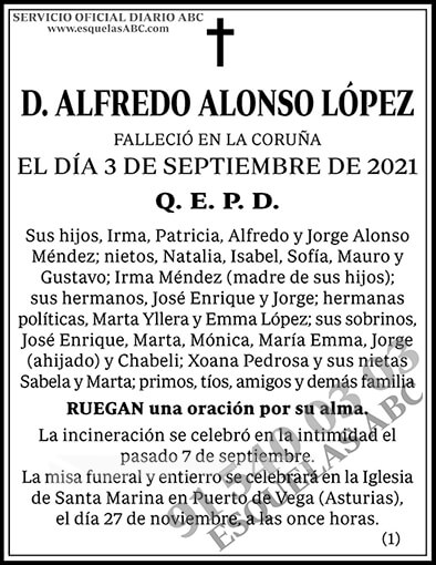 Alfredo Alonso López