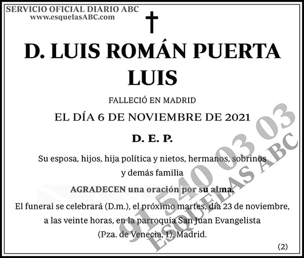 Luis Román Puerta Luis