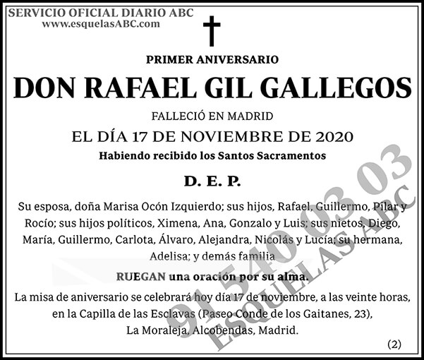 Rafael Gil Gallegos