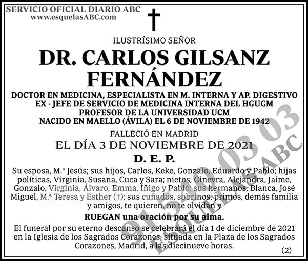Carlos Gilsanz Fernández