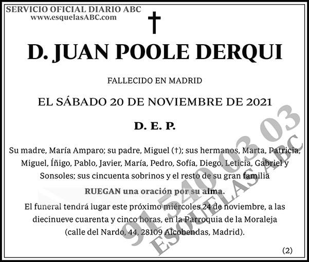 Juan Poole Derqui