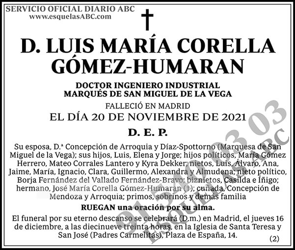Luis María Corella Gómez-Humaran