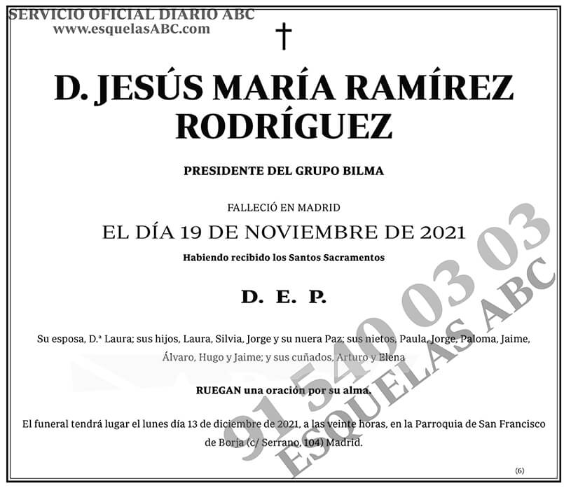 Jesús María Ramírez Rodríguez