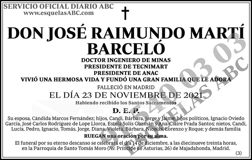 José Raimundo Martí Barceló