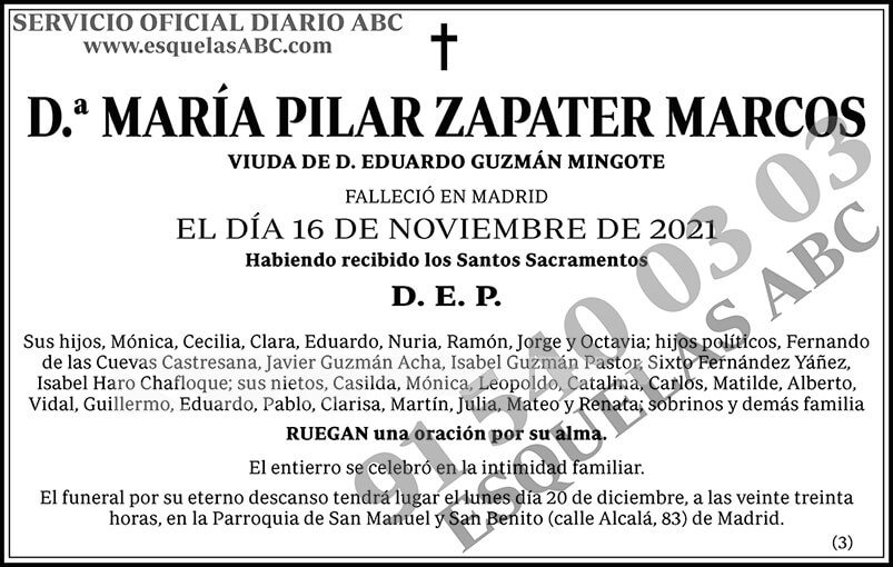 María Pilar Zapater Marcos
