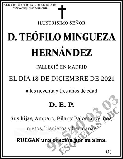 Teófilo Mingueza Hernández