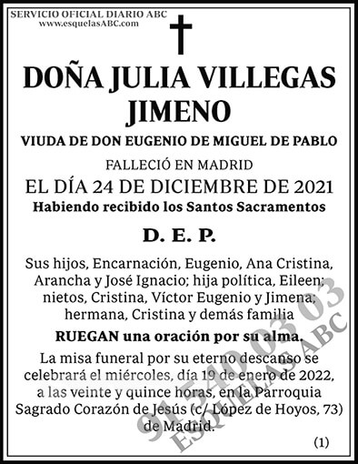 Julia Villegas Jimeno