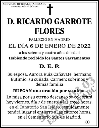 Ricardo Garrote Flores