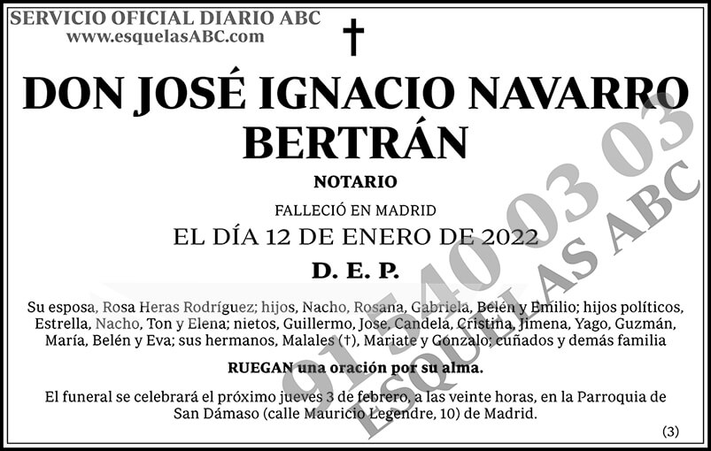 José Ignacio Navarro Bertrán