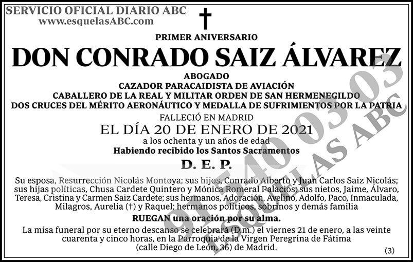 Conrado Saiz Álvarez