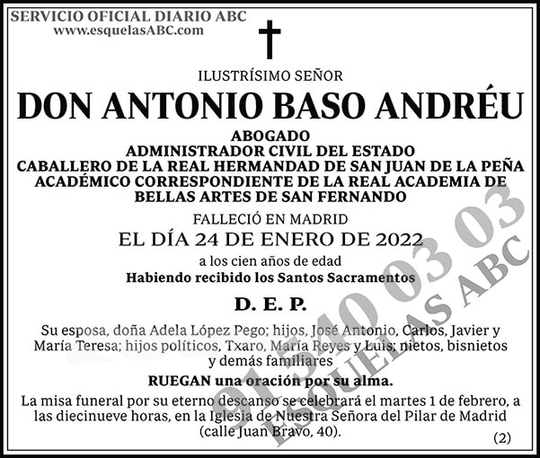 Antonio Baso Andréu