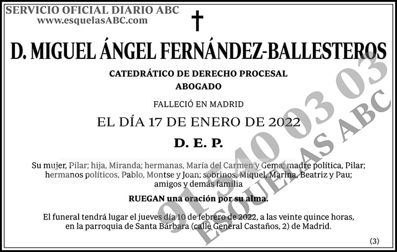 Miguel Ángel Fernández-Ballesteros