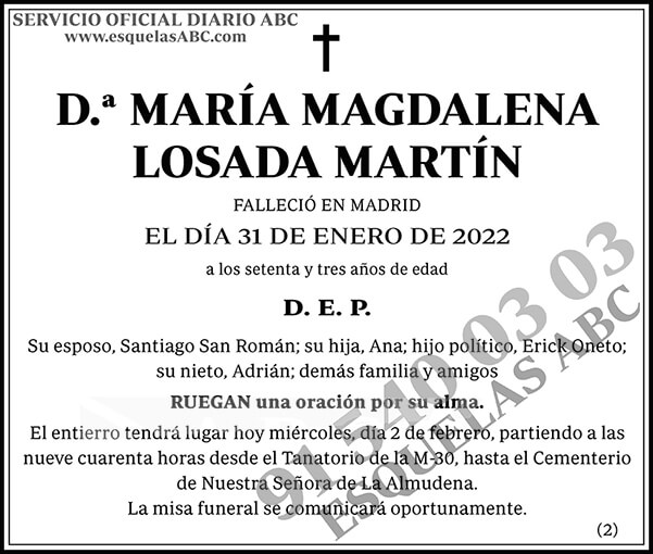 María Magdalena Losada Martín