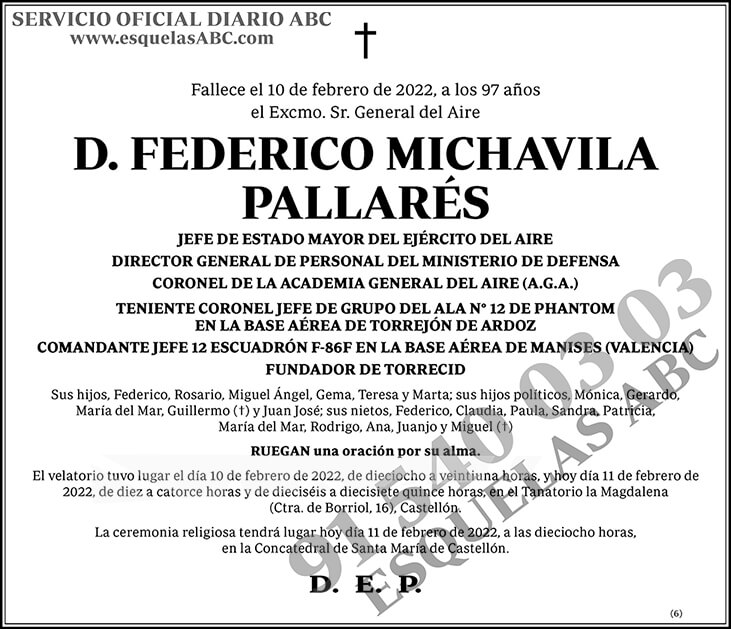 Federico Michavila Pallarés