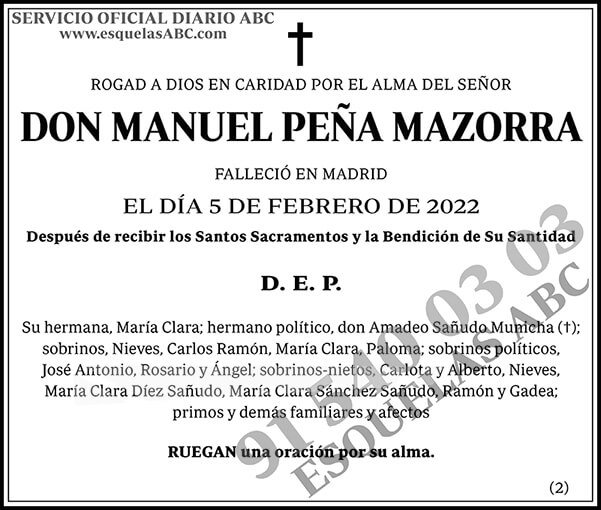 Manuel Peña Mazorra