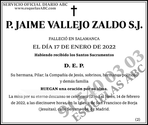 Jaime Vallejo Zaldo