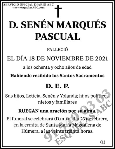 Senén Marqués Pascual