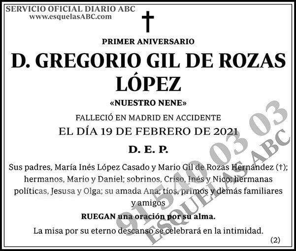 Gregorio Gil de Rozas López