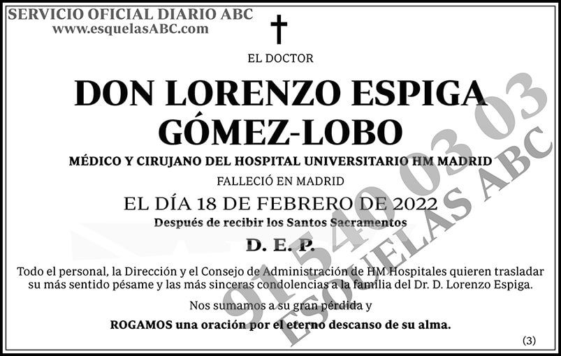 Lorenzo Espiga Gómez-Lobo