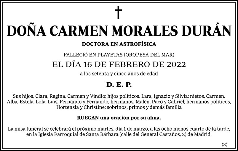 Carmen Morales Durán